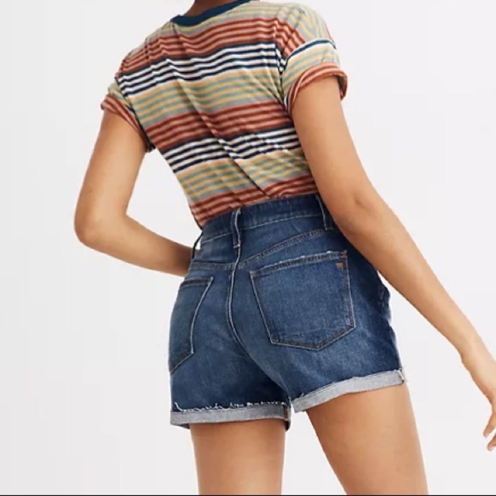 Madewell Curvy High-Rise Denim Shorts 26